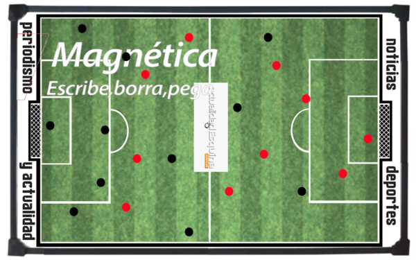 Pizarra imantada Futbol 30*40cm