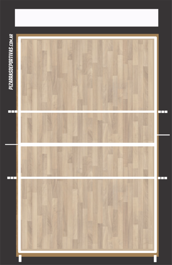 Voleyball (34*22) cm - Oficio con portablock