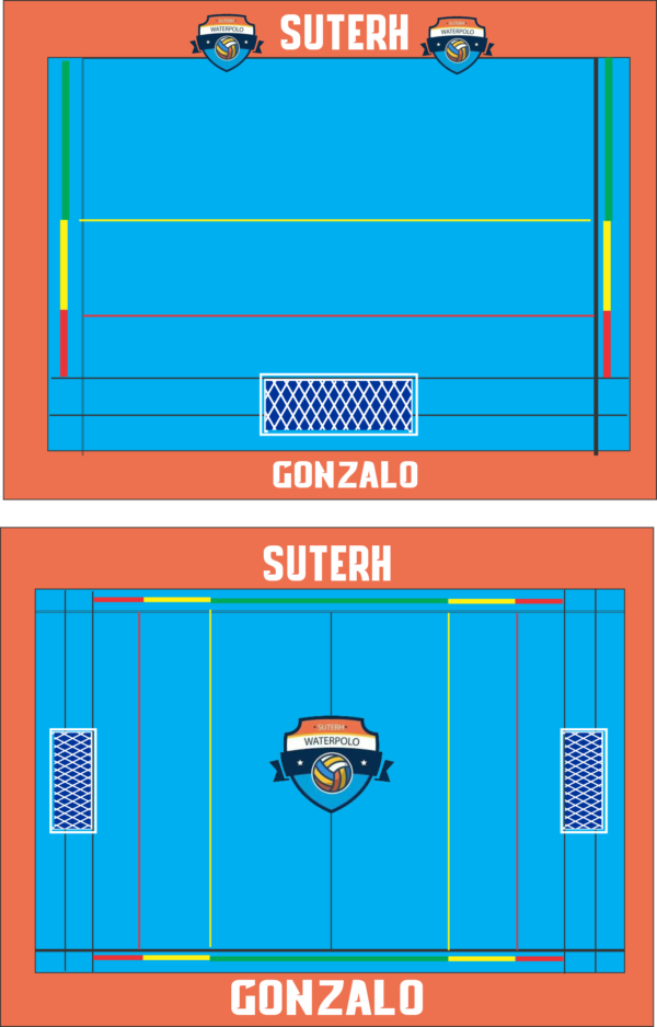 Waterpolo 34*22 cm - acrílico - Image 2