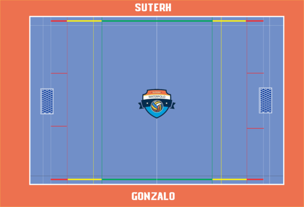 Waterpolo 34*22 cm - acrílico - Image 7